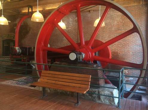 Steam-engine wheel preservation